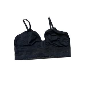 On Gossamer Black Bra/Cami Top Size Small